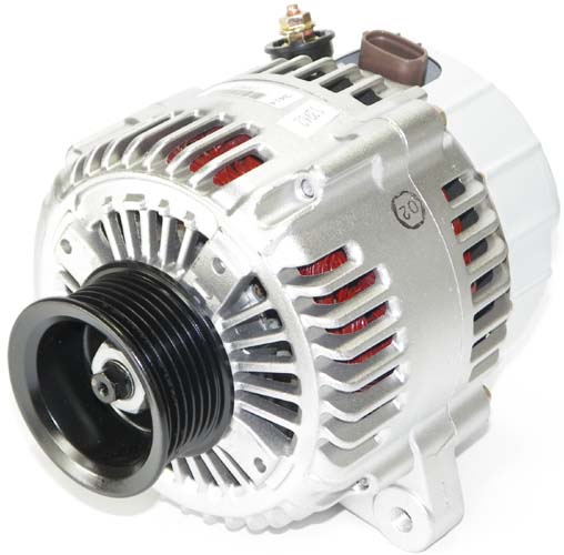 2002 Toyota Highlander 2.4L Alternator. Standard 100 Amp Tucson
